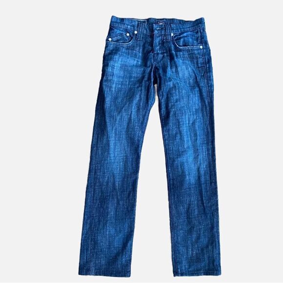 Rock & Republic Men Jeans size 29 Fearless Button Fly Indigo Straight - Picture 1 of 8